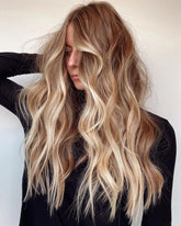 Surfer Girl Blonde Hair Wigs 100% Real Human Hair for Caucasian | Free Shipping
